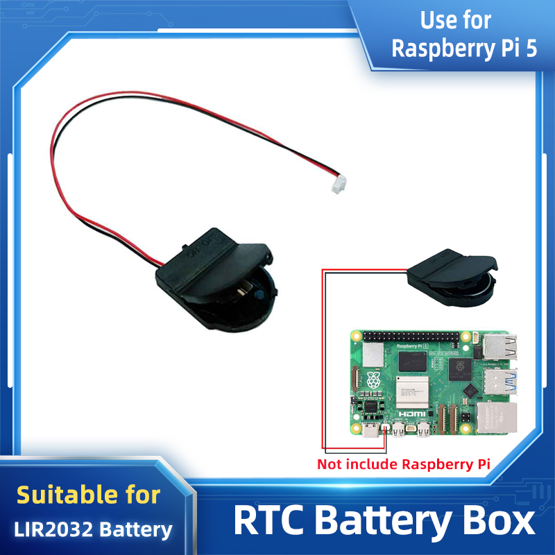 Raspberry Pi 5 RTC Battery Box - Argon One V3 M.2 Nvme Case recension och pris
