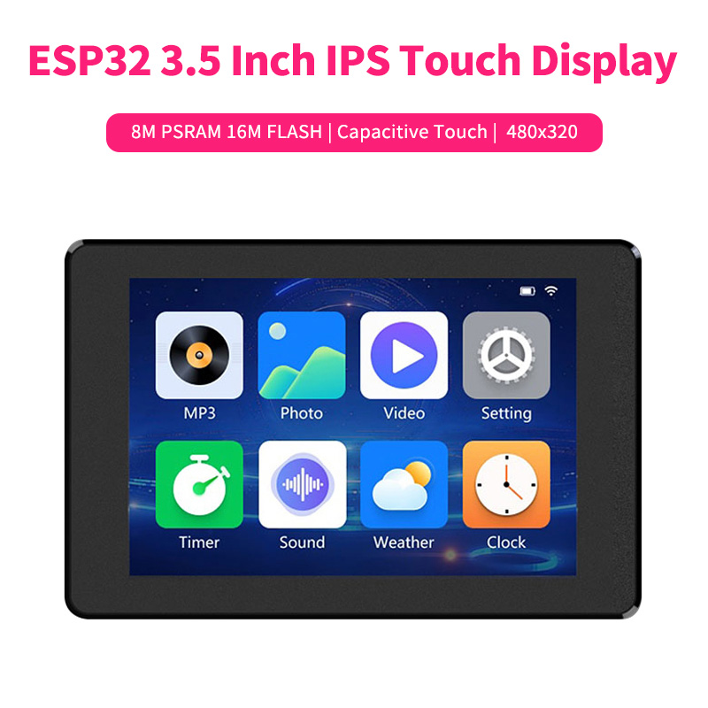 ESP32 MCU 3.5 Inch IPS Capacit - Argon One V3 M.2 Nvme Case recension och pris