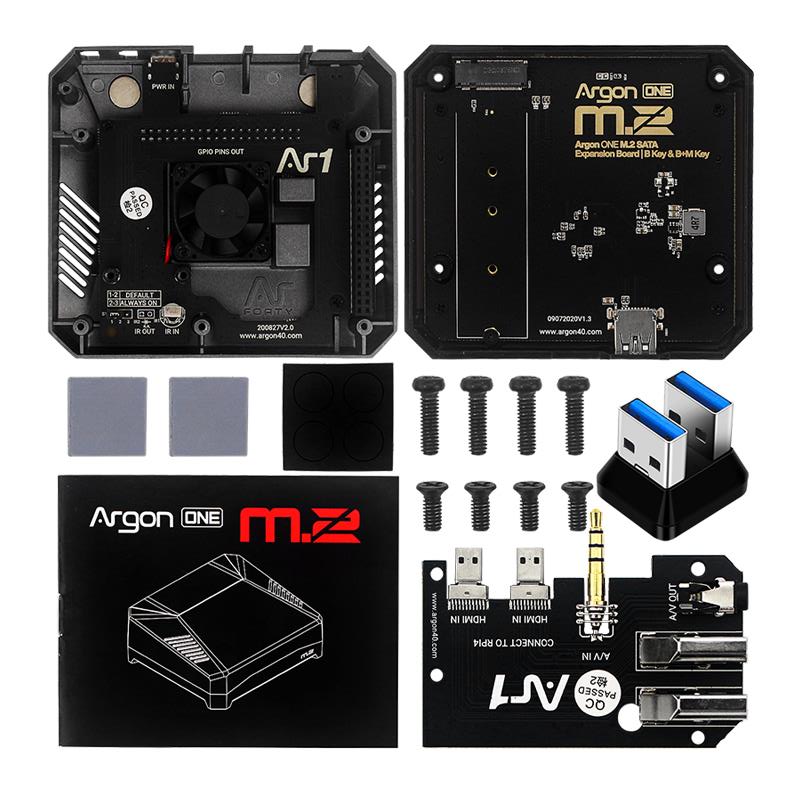 Argon ONE M.2 Case Aluminum Sh - Argon One V3 M.2 Nvme Case recension och pris