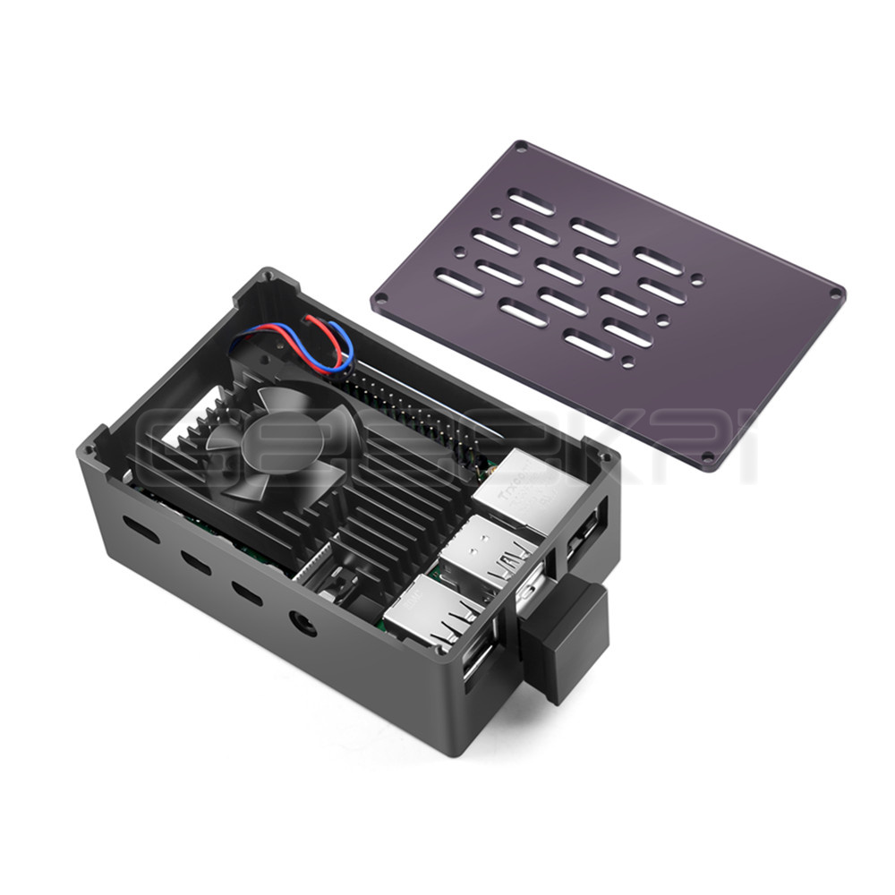 GeeekPi  Aluminum Brick Case B - Argon One V3 M.2 Nvme Case recension och pris